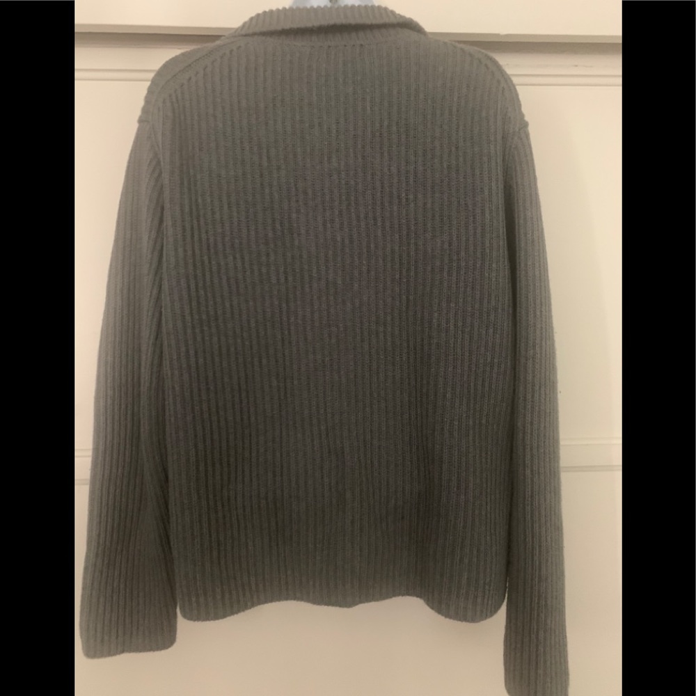 J. Crew Ribbed Button-Down Cardigan - Picture 2 of 3